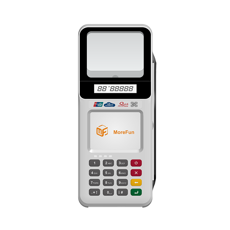 Terminal de pagamento NFC da janela de digitalização QR