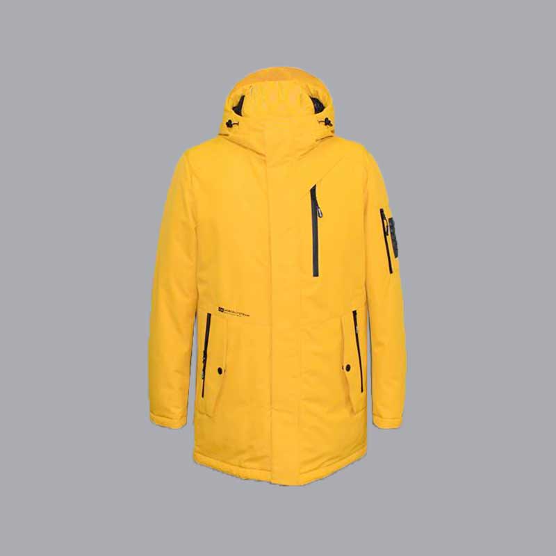 Jeseň a zima 2021 módny trend v jasných farbách ležérna páperová bunda, bavlnená bunda 9268