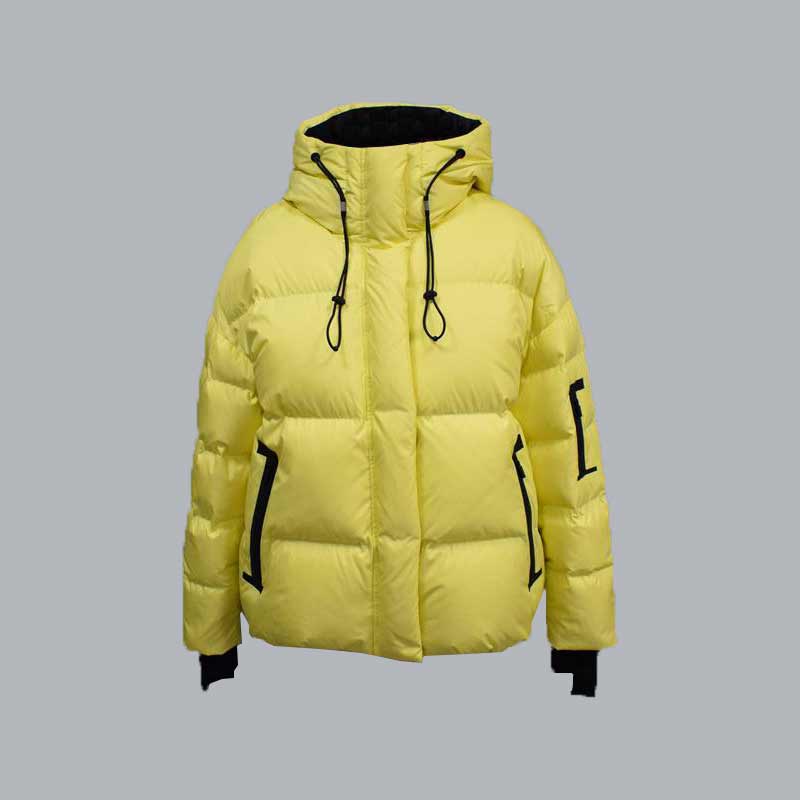 Jachetă casual scurtă, cu glugă, toamnă/iarnă 2021, jachetă din bumbac-102