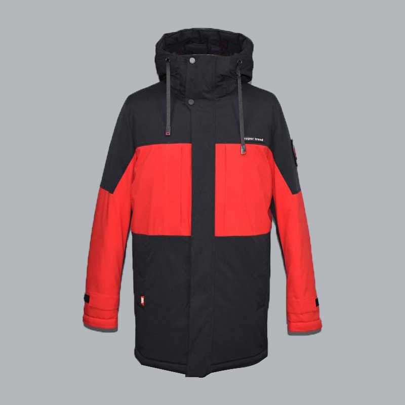 2021 sonbahar ve kış yeni erkek trendi renk kontrastı sıcak tutan ceket, pamuklu ceket 230