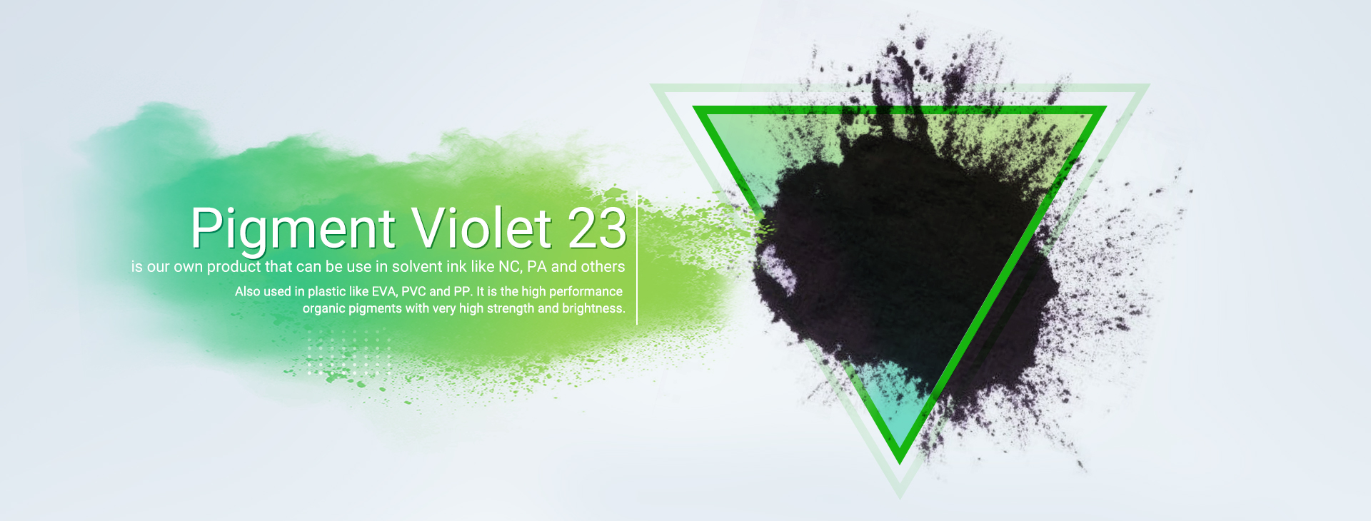 Tinte Efficient Solvent Black 27, ampliamente utilizado en la industria del plástico