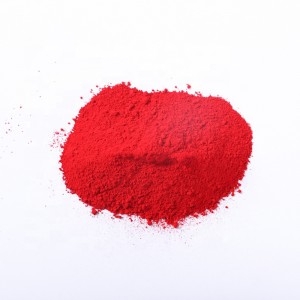 Pigmento vibrante vermelho 484 para resultados de tingimento duradouros