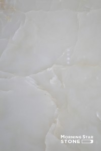 Placas de ônix branco/ônix branco como a neve