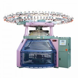 IOS Certificate China High Speed ​​Inter-Rib 44′′ Circular Knitting Machine