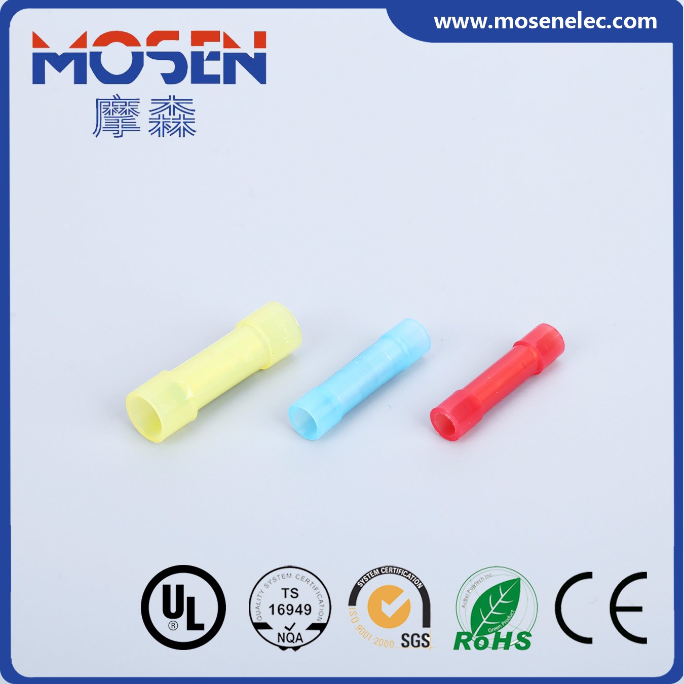 Bnw Type Nylon Insulated Multilink Butt Splice Connector 