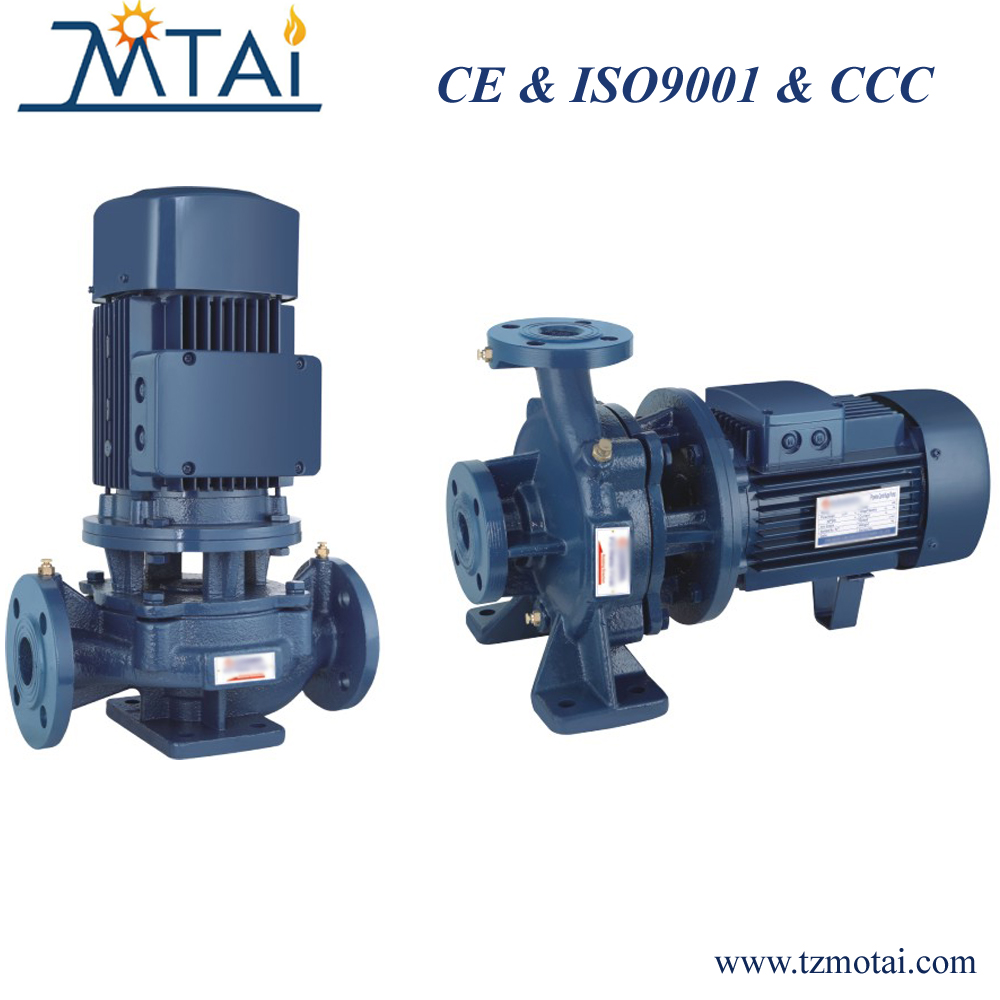 ISG serija Električna centrifugalna cevovodna pumpa za vodu Istaknuta slika