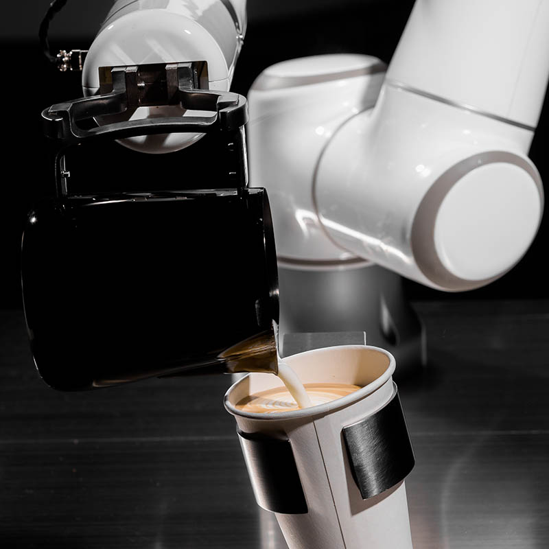 Latte Art Roboter Barista Embedded Workstation