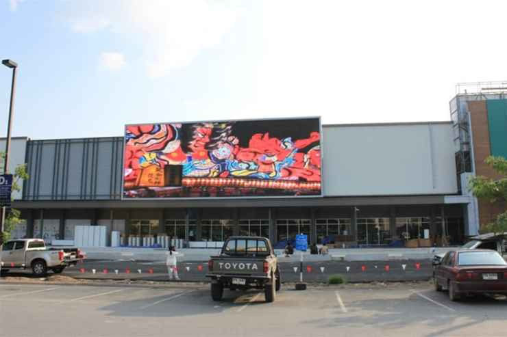 50 square meters outdoor P6 LED display in Turkey