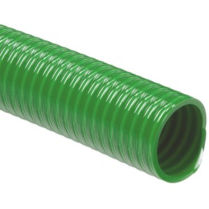 Flexibele PVC-zuigslang met gekleurde slang