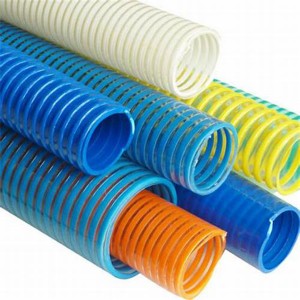 Mangueira flexible de succión de PVC de cores
