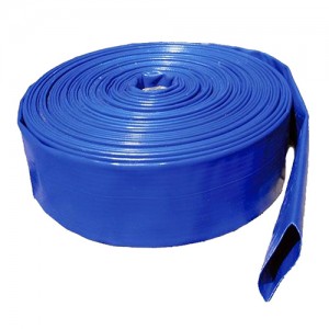 1–8-palčna 8-barska PVC fleksibilna namakalna cev Layflat za namakanje