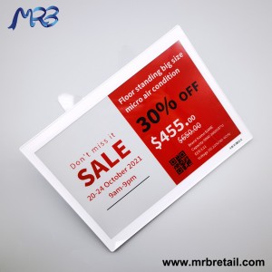 Étiquette de prix numérique MRB 10,2 pouces pour étagères