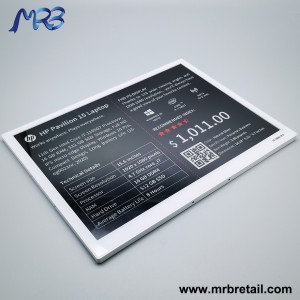 Étiquette de prix numérique électronique MRB 13,3 pouces