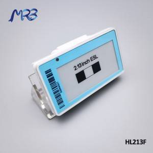 Tag di prezzu elettronicu MRB HL213F per alimenti congelati