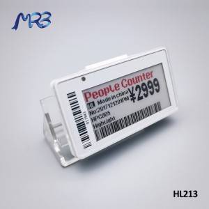 MRB Sistema electrónico de etiquetas para estantes HL213