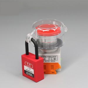 Buton electric de blocare pentru oprire de urgență de siguranță Se potrivește întrerupătoarelor de 22 mm și 30 mm