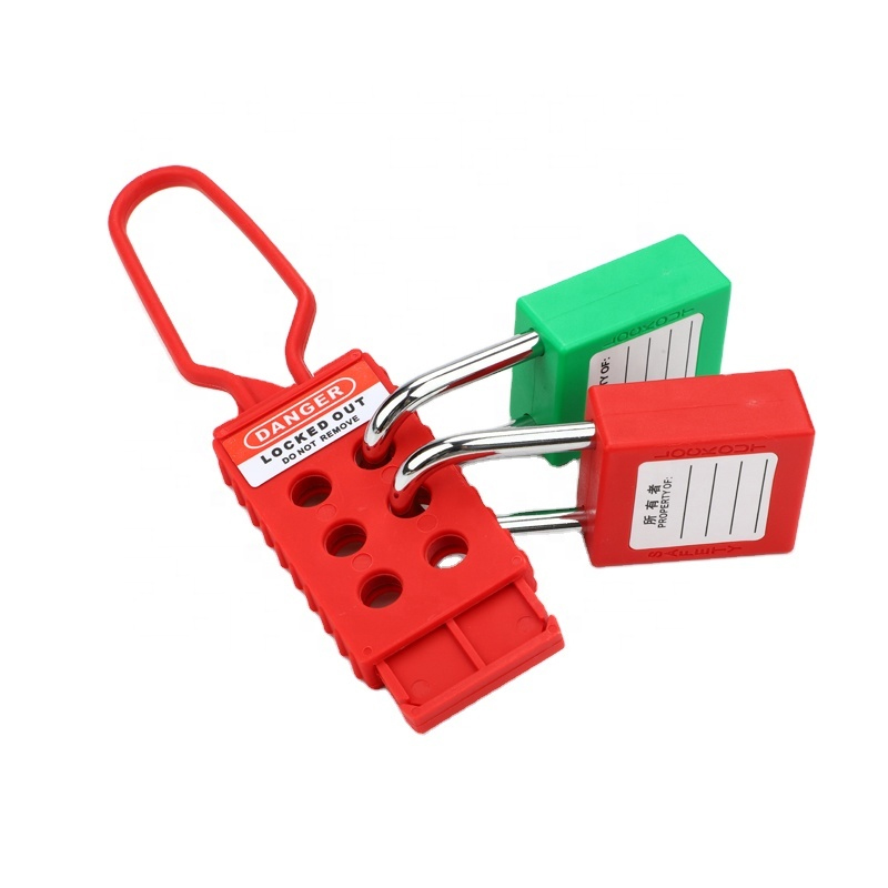 High Quality Insulation Nylon Hasp Lock Safety Lockout MRS MDK01N Setšoantšo se Featured