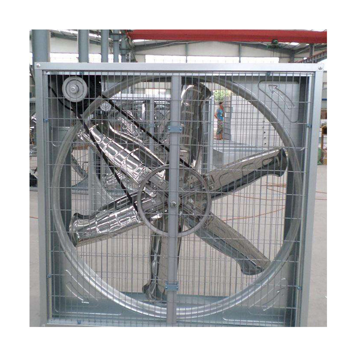Ventilatore di scarico a risparmio energetico per la ventilazione dell'azienda agricola con serra ad alto tunnel