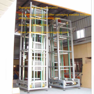 Kontinyu vertikal lift conveyor lifter 50kg 100kg 500kg