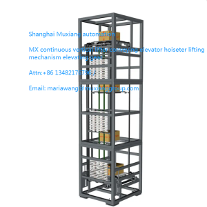Kontinuirani vertikalni elevator transportni podizač 50kg 100kg 500kg