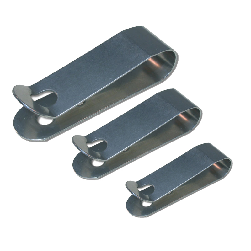 Customized Nickel Plated Stainless Steel Clip Itinatampok na Larawan