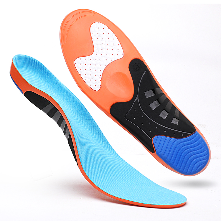 Yeni en iyi nefes alabilen kemer desteği basketbol spor eva plantar fasiit ortez ortopedik ayakkabı astarı üreticisi
