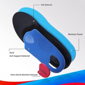 Heavy Duty Arch Support Orthotic Insole Manufacturer