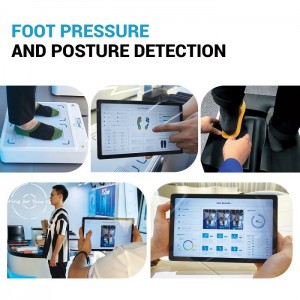Skaner i trupit të këmbëve të makinerisë portative C1 me presion të personalizuar të shtrojës