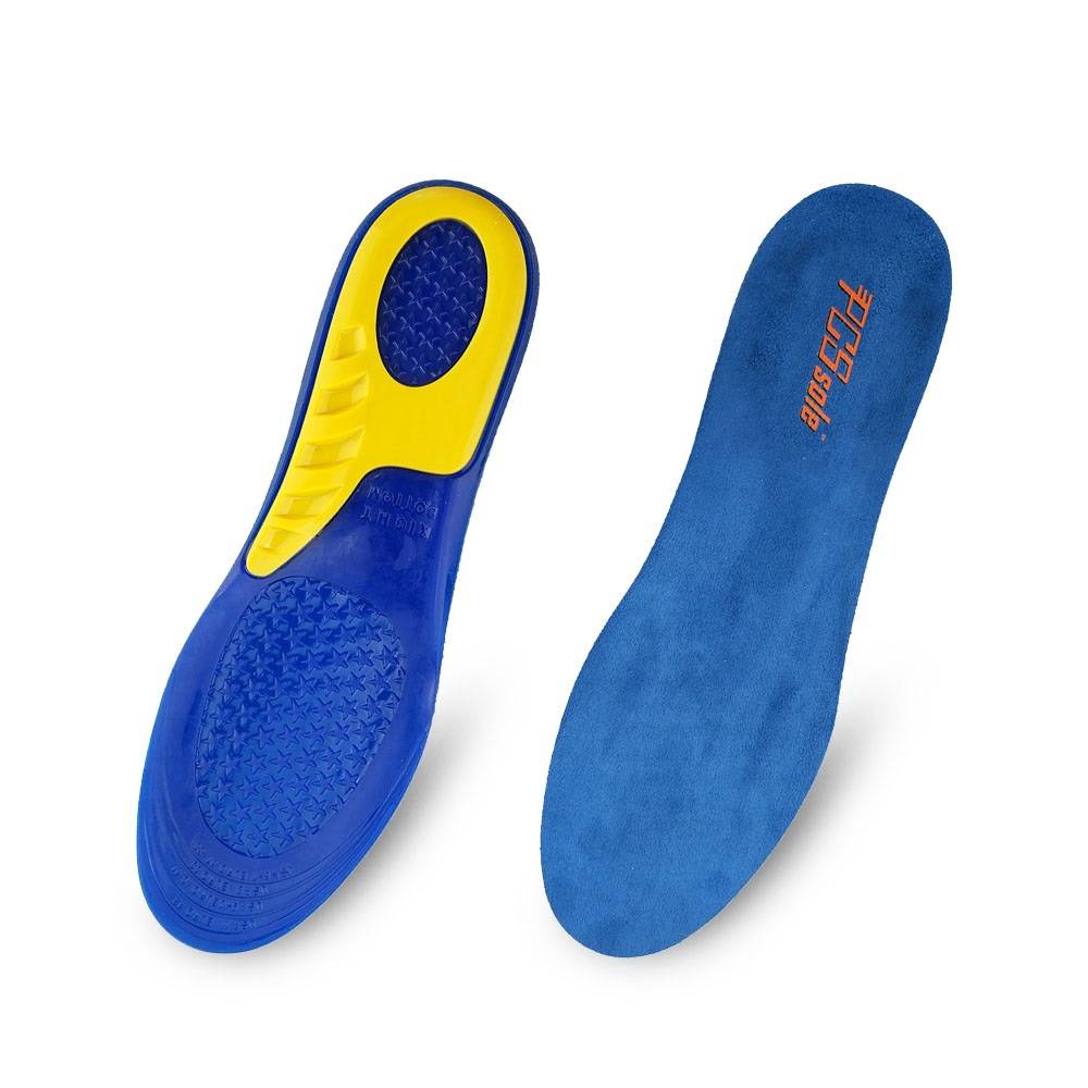 Sports Insole Gel Massaging Insole para sa Low Arches Orthopedic ug Plantar Fasciitis Running Inserts Featured Image