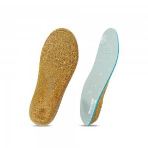 Super Lowest Price Eva Cushion Insole - Sustainable natural cork kids insole for soft flexible support – Bangni
