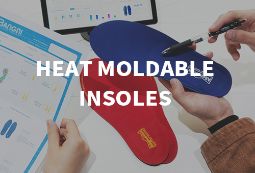 HEAT MOLDABLE INSOLES