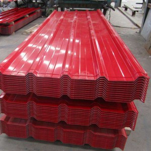 China Colorful Color Coated Roofing Sheets