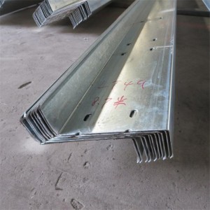 Galvanized Gi Steel C Shaped Channel , Solar Energy System Panel Rack C Channel Steel