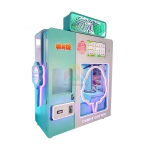 semi-automatic cotton candy vending game machine