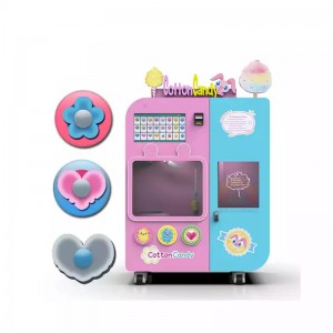 Fully automatic cotton candy gamemachine