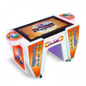 coin operated video game machine top battle ticket game machine for 2 players