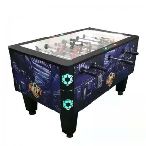 coin operated video football game machine soccer table for 2 players