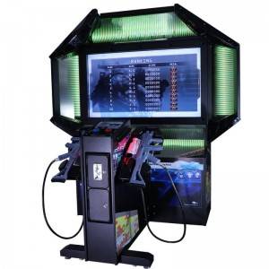 Coin operated 55 “lcd Operation Ghost shooting simulator games machine for 2 players