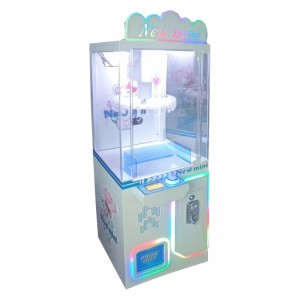 mini coin operated clip prize game machine gift vending machine