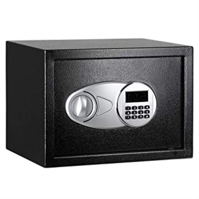 خزائن أمان فولاذية رقمية منزلية وصندوق قفل مع لوحة مفاتيح إلكترونية