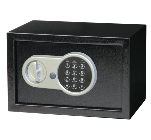 Electronic Digital Steel Safe Box karo LED Keypad lan 2 Manual Override Keys seri SEF