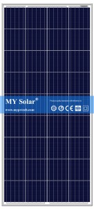 MY SOLAR P2 Poly Solar PV Panel 150w 155watt 160wp 165 Watt 170 w Perc Solar Pv Module