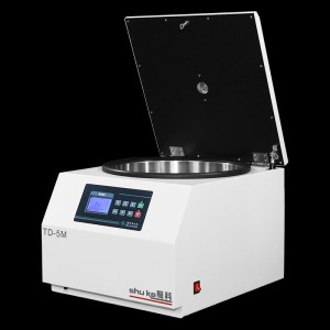 2022 Good Quality China SHUKE LCD Display Table Top Low Speed ​​Large Capacity Centrifuge