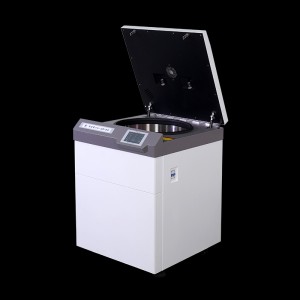 Decaptura automatica di u pavimentu di a centrifuga di tubu di raccolta di sangue à vuotu (Tipu di Biosicurezza) DD-5G