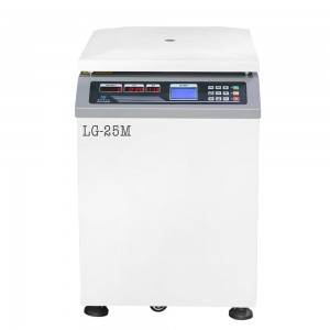 Floor standing high speed refrigerated centrifuge machine LG-25M