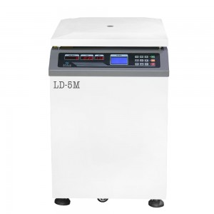 Floor standing low speed refrigerated centrifuge machine LD-5M