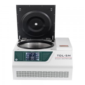 Настольная низкоскоростная охлаждаемая центрифуга большой емкости ТДЛ-5М