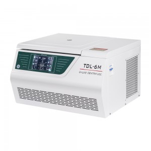 Benchtop speed low kapasitas badag mesin centrifuge refrigerated TDL-6M