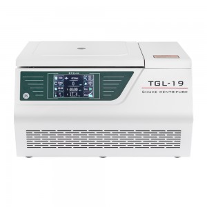 Benchtop hege snelheid grutte kapasiteit koele centrifuge masine TGL-19