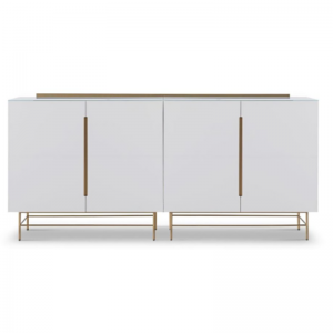 E wha nga tatau High Quality Modern Luxury Glass Lacquer Stainless Stee High Sideboard Cabinet Wooden Metal Home Living Room Furniture Manufacturer China Customized Supplier